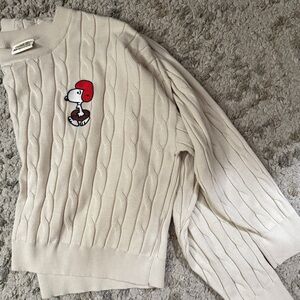 Snoopy Cropped Sweater